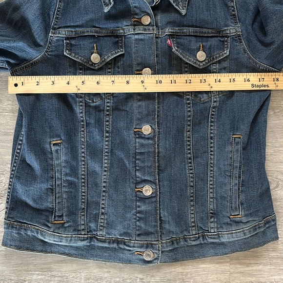 Levi’s Denim trucker jean Jacket Kids L - Picture 5 of 8